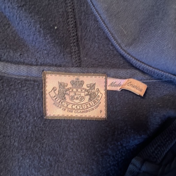 Juicy Couture Navy Jacket - Picture 2 of 3